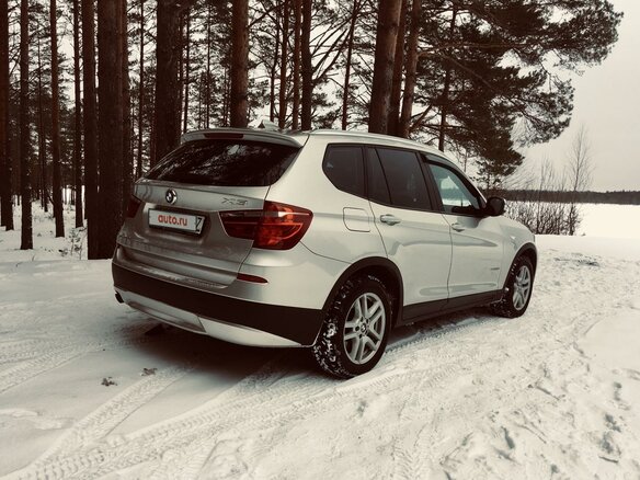 2012 BMW X3 20d xDrive II (F25), серый, 2500000 рублей - вид 1