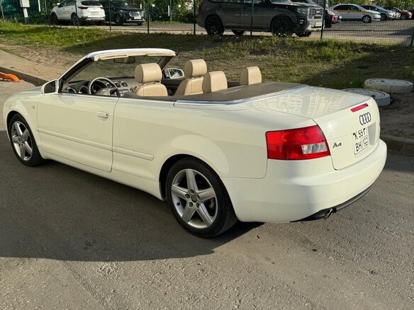 2004 Audi A4 II (B6), белый, 1200000 рублей - вид 9