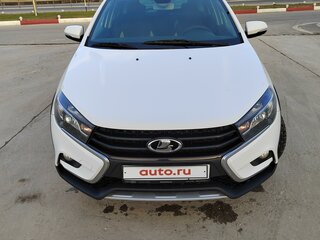 2019 Lada (ВАЗ) Vesta SW Cross I, белый, 1350000 рублей, вид 1