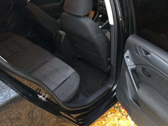 2011 Volkswagen Golf VI, синий - вид 21
