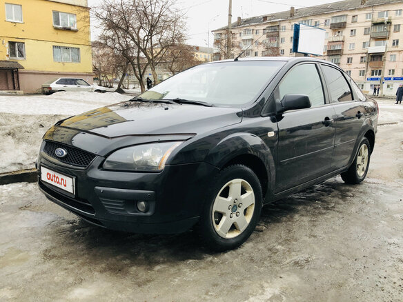 2006 Ford Focus II, чёрный