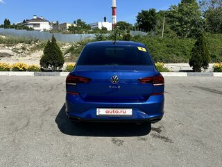 2021 Volkswagen Polo VI, синий, 1920000 рублей, вид 5