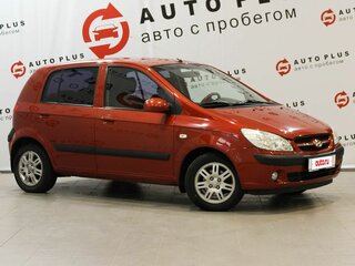 2008 Hyundai Getz I Рестайлинг, красный, 630000 рублей, вид 2