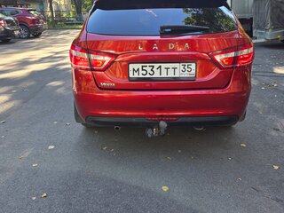 2020 Lada (ВАЗ) Vesta SW I, красный, 865000 рублей, вид 3