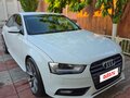 2013 Audi A4 IV (B8) Рестайлинг, белый, 1480000 рублей
