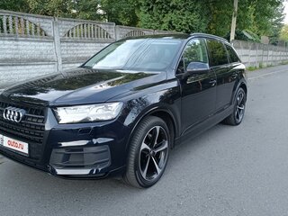 2017 Audi Q7 II (4M), чёрный, 4500000 рублей, вид 1