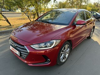 2016 Hyundai Elantra VI (AD), красный, 1535000 рублей, вид 3