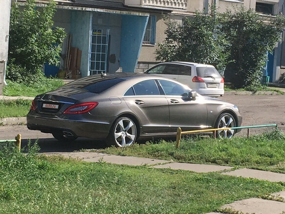 2011 Mercedes-Benz CLS 350 II (C218), серый, 2500000 рублей - вид 13