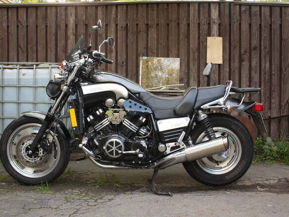 2001 Yamaha V-Max 1200, серый - вид 12