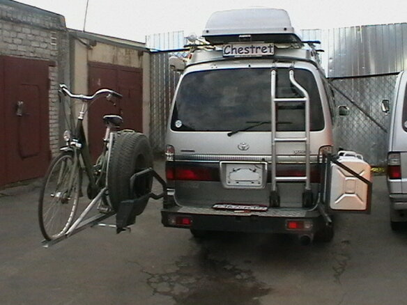 2001 Toyota HiAce H100, серый - вид 3