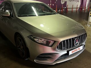 2019 Mercedes-Benz A-Класс 200 IV (W177), серебристый, 2900000 рублей, вид 3