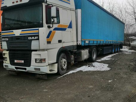 2002 DAF 95XF, белый, 1130000 рублей, вид 3