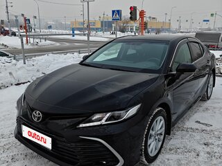 2021 Toyota Camry VIII (XV70) Рестайлинг, чёрный, 3500000 рублей, вид 5