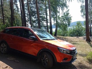 2021 Lada (ВАЗ) Vesta SW Cross I, оранжевый, 1225000 рублей, вид 1