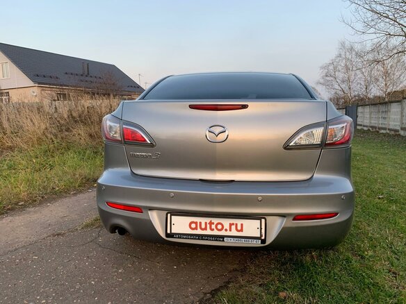 2012 Mazda 3 II (BL) Рестайлинг, серебристый - вид 4