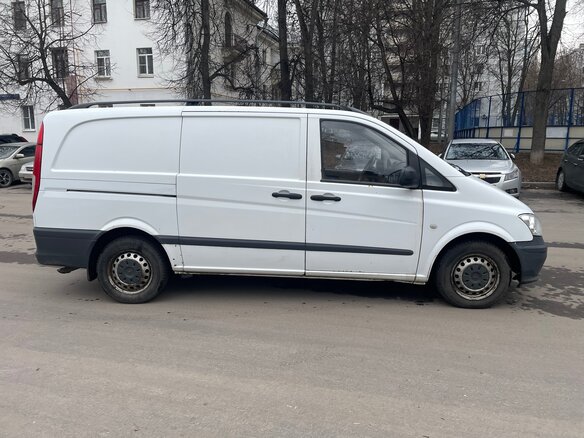 2012 Mercedes-Benz Vito, белый, 1300000 рублей - вид 1