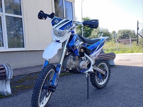 2018 Wels CRF 140, синий, 75000 рублей