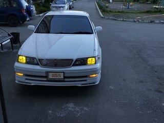 1996 Toyota Mark II VIII (X100), белый, 850000 рублей, вид 2