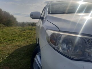2012 Toyota Corolla X (E140, E150) Рестайлинг, белый, 1600000 рублей, вид 4