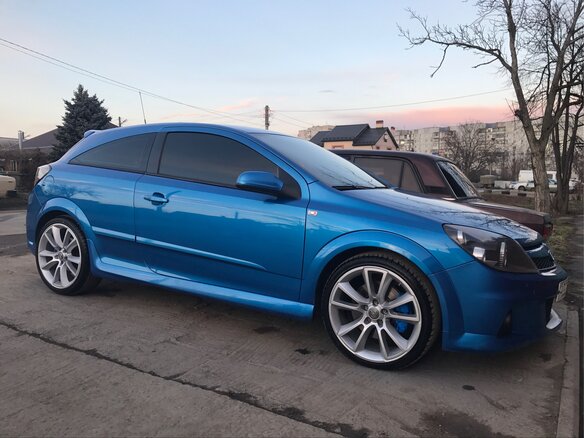 2007 Opel Astra OPC H, синий - вид 4