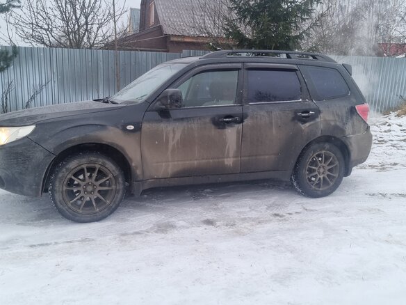 2011 Subaru Forester III Рестайлинг, чёрный, 950000 рублей - вид 5