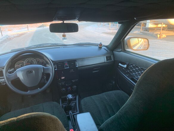 2009 Lada (ВАЗ) Priora I, белый, 410000 рублей - вид 13