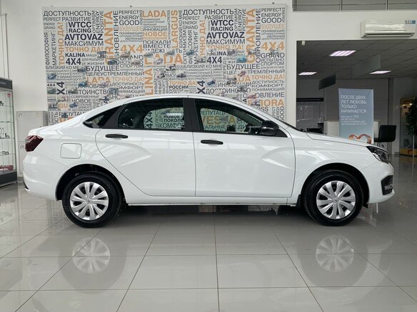 2025 Lada (ВАЗ) Vesta I Рестайлинг (NG), серебристый, 1646000 рублей - вид 3