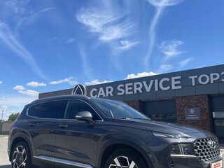 2021 Hyundai Santa Fe IV Рестайлинг, синий, 4550000 рублей, вид 5
