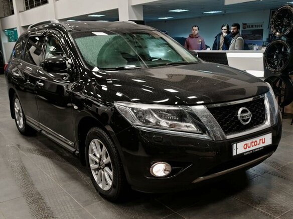 2014 Nissan Pathfinder IV, чёрный, 1790000 рублей - вид 1