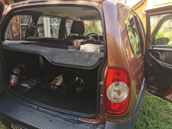 2018 Chevrolet Niva I Рестайлинг, коричневый, 740000 рублей - вид 8