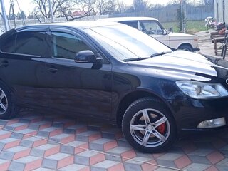 2011 Skoda Octavia II (A5) Рестайлинг, чёрный, 950000 рублей, вид 3