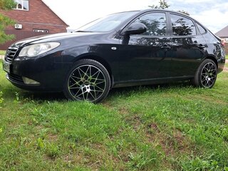 2008 Hyundai Elantra IV (HD), чёрный, 550000 рублей, вид 4