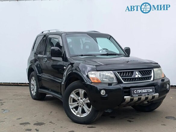 2006 Mitsubishi Pajero III Рестайлинг, чёрный - вид 2