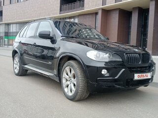 2007 BMW X5 3.0d II (E70), чёрный, 1910000 рублей, вид 1
