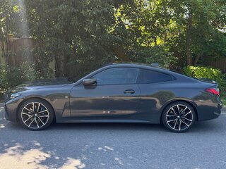 2021 BMW 4 серии 420d xDrive G22, G23, G26, серый, 4800000 рублей, вид 4