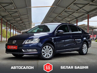 2012 Volkswagen Passat B7, синий, 1099500 рублей, вид 1