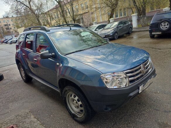2014 Renault Duster I, синий, 1200000 рублей - вид 1