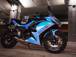 2020 Kawasaki Ninja 650, розовый, 700000 рублей, вид 3