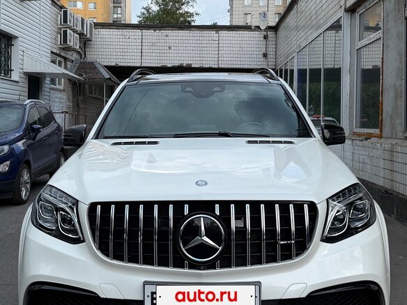 2016 Mercedes-Benz GLS 500 I (X166), белый, 5700000 рублей