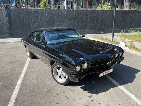 1970 Chevrolet Chevelle II, чёрный - вид 1