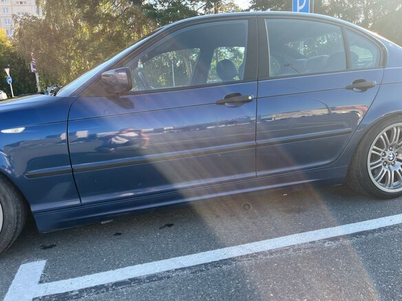 2004 BMW 3 серии 320d IV (E46) Рестайлинг, синий, 810000 рублей - вид 10
