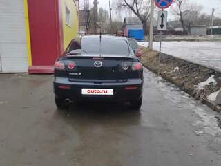 2008 Mazda 3 I (BK) Рестайлинг, чёрный, 600000 рублей, вид 2