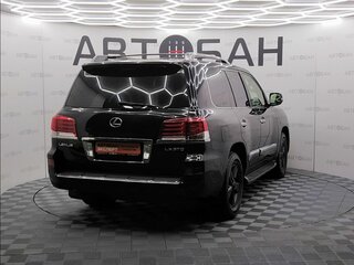 2012 Lexus LX 570 III Рестайлинг, чёрный, 3925000 рублей, вид 3