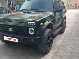 2019 Lada (ВАЗ) 2121 (4x4) Urban I Рестайлинг (2020), зелёный, 900000 рублей, вид 1