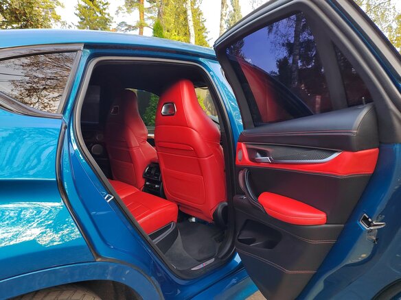 2015 BMW X6 M II (F86), голубой, 5000000 рублей - вид 28