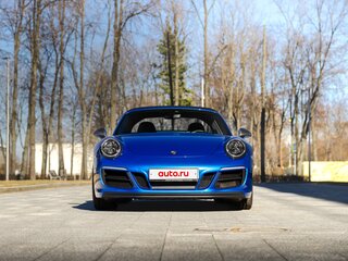2018 Porsche 911 Targa 4 GTS VII (991) Рестайлинг, синий, 14900000 рублей, вид 4