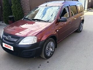 2014 Lada (ВАЗ) Largus I, красный, 450000 рублей, вид 1