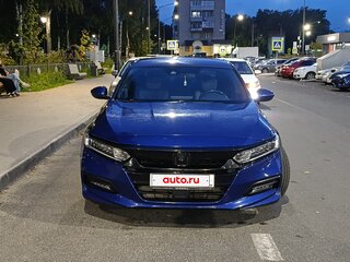 2019 Honda Accord X, синий, 1900000 рублей, вид 4
