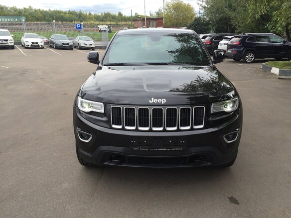 2016 Jeep Grand Cherokee IV (WK2) Рестайлинг, чёрный - вид 1