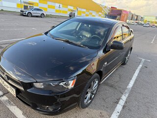 2007 Mitsubishi Lancer X, чёрный, 475000 рублей, вид 2